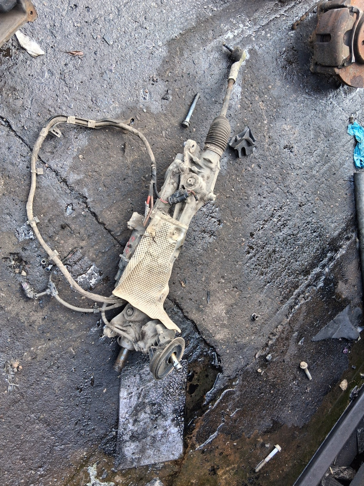 2018 VW VOLKSWAGEN PASSAT B8 1.5 DIESEL POWER STEERING RACK 3Q0909144R