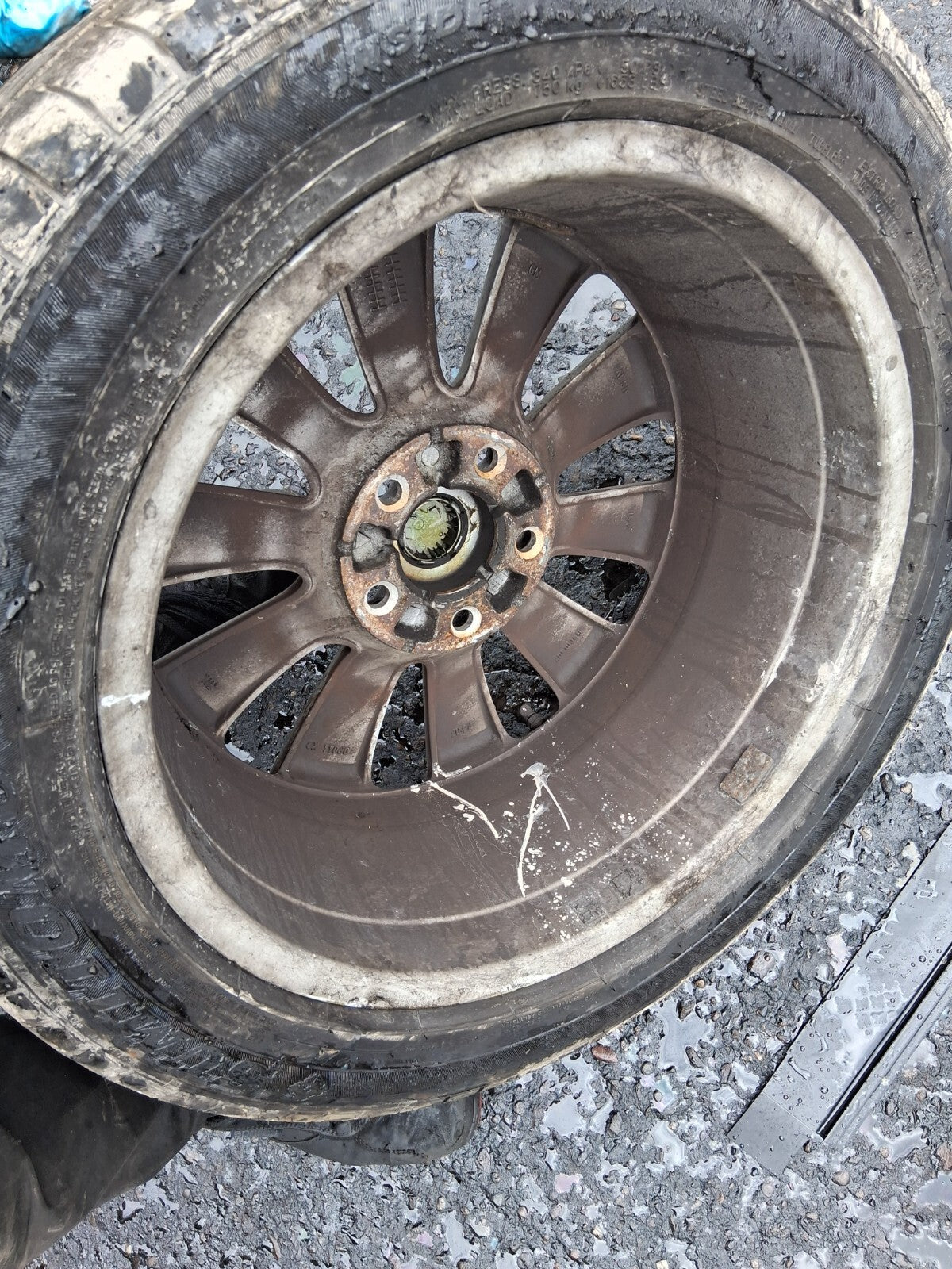 VAUXHALL ZAFIRA C MK3 2017 17 INCH ALLOY WHEEL WITH TYRE 225/50R17