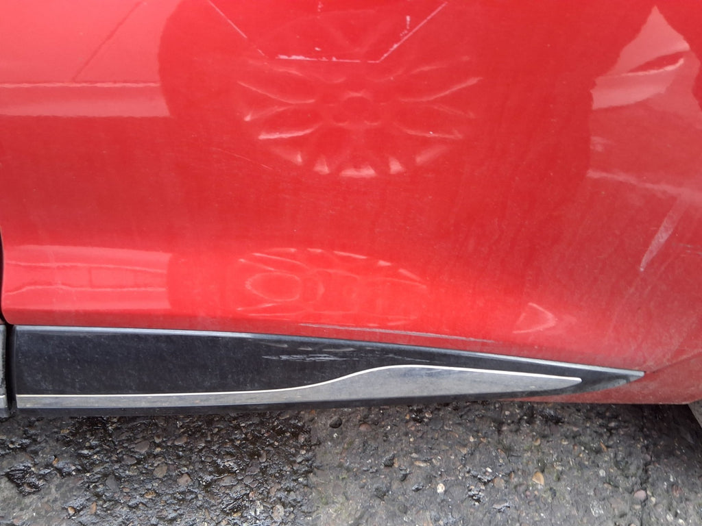2013 RENAULT CLIO X98 MK4 NSR PASSENGER SIDE REAR LEFT BARE DOOR RED