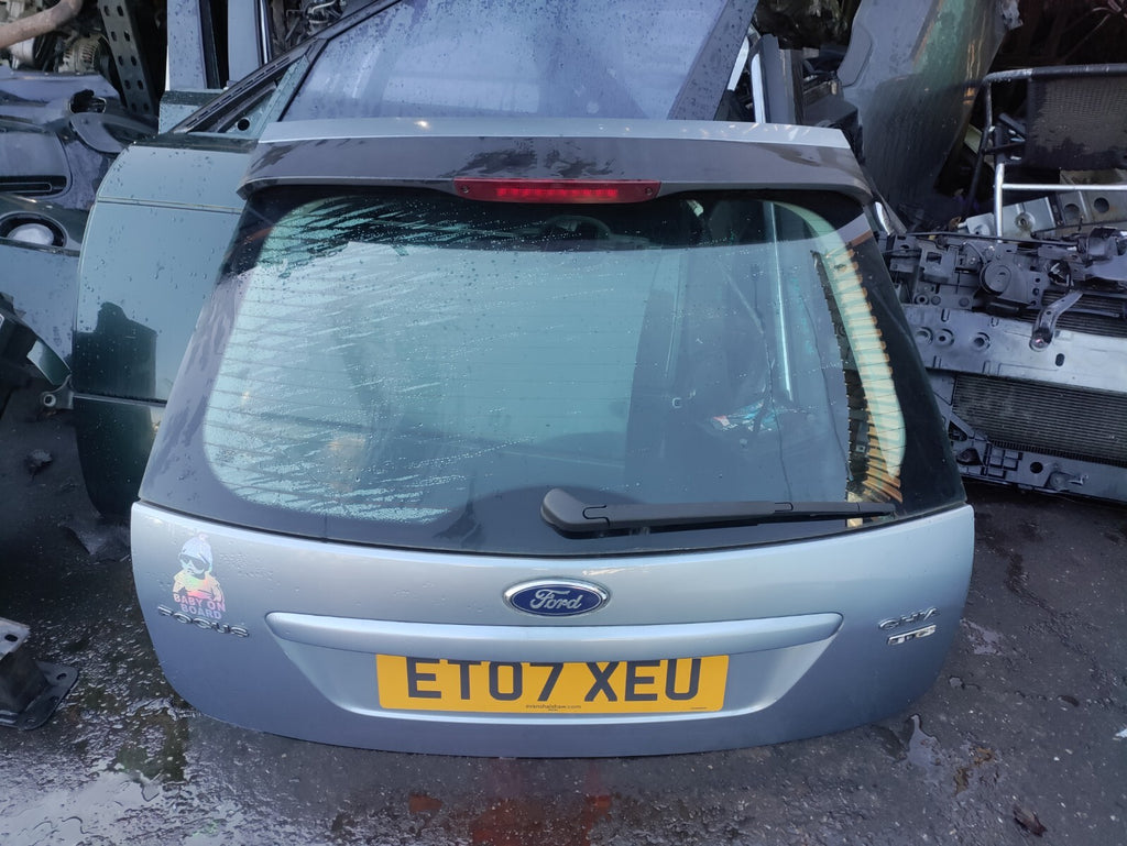 2007 FORD FOCUS MK2 HATCHBACK REAR COMPLETE TAILGATE BOOTLID BLUE