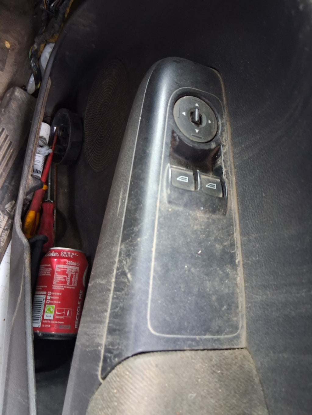 2015 FORD TRANSIT COURIER MK1 WING MIRROR AND WINDOW CONTROL SWITCH