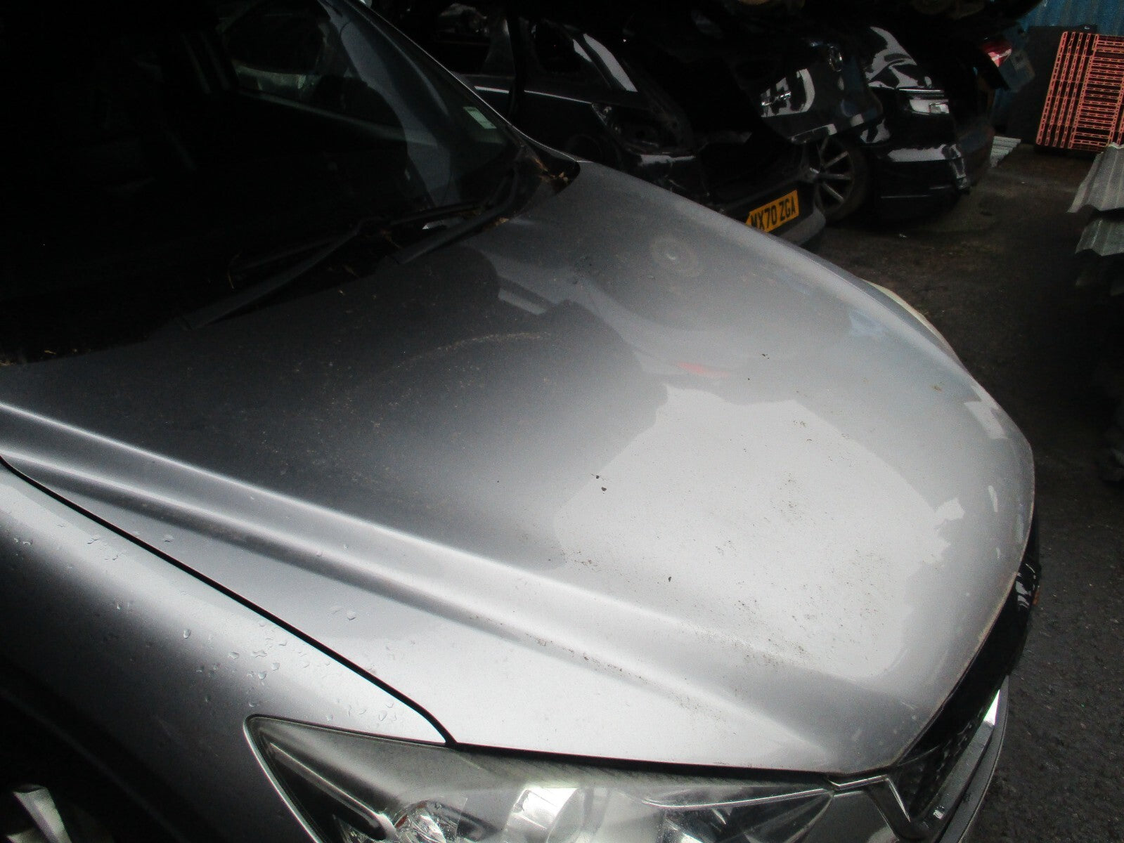 2013 MAZDA CX 5 MK1 FRONT BONNET HOOD LIQUID SILVER P38
