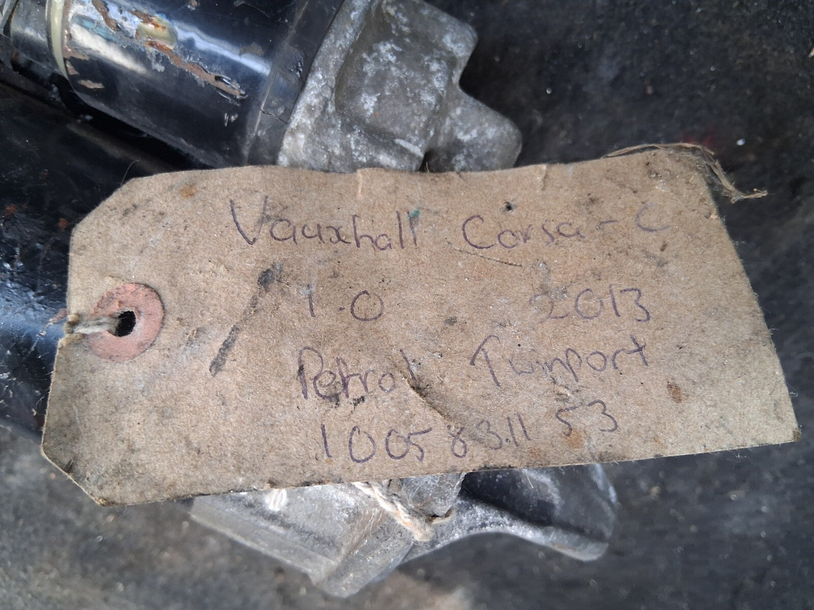 VAUXHALL CORSA C 2013 1.0 PETROL STARTER MOTOR