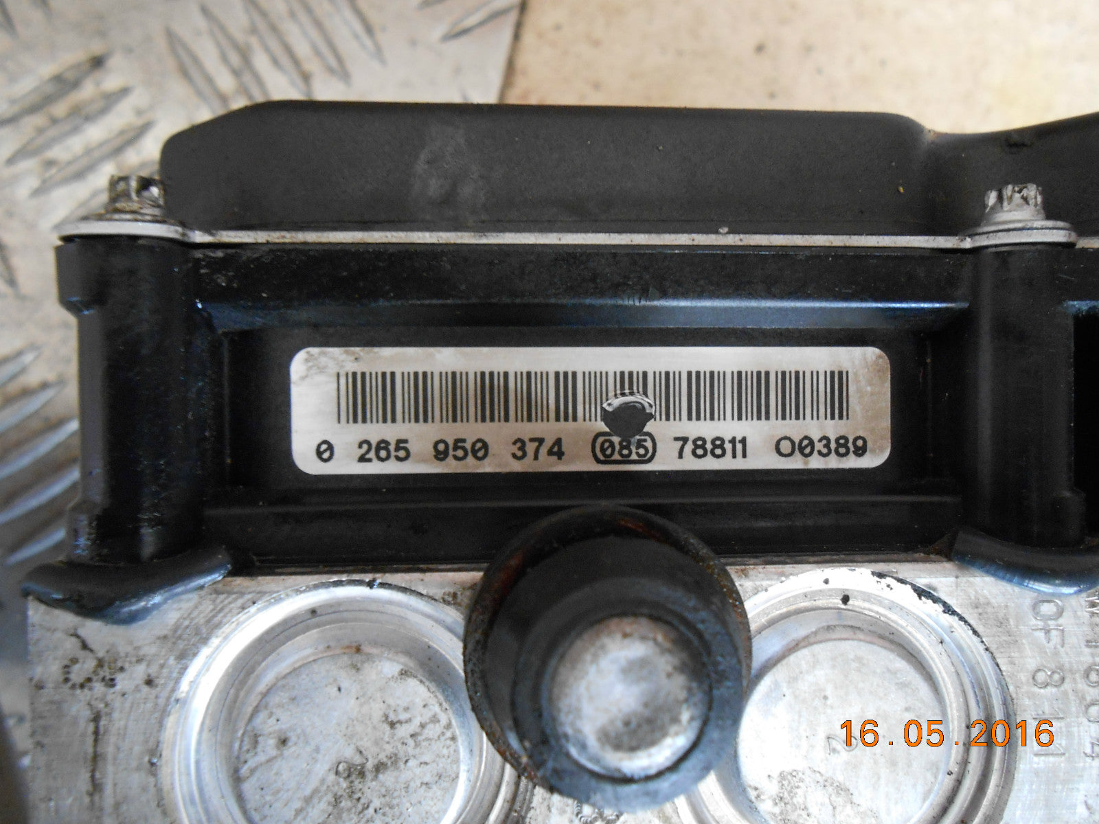PEUGEOT 307 CC 307CC 2006 2.0 16V ABS BRAKE PUMP CONTROL 9649988180 0265234152