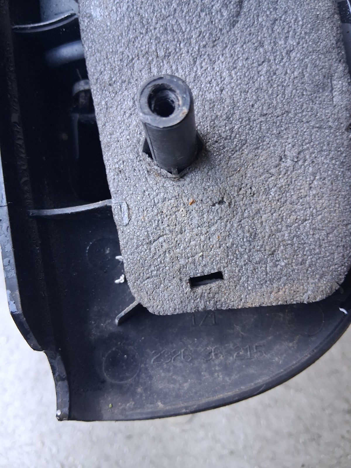 2017 MERCEDES CITAN SIDE FRONT MANUALFOLD WING MIRROR