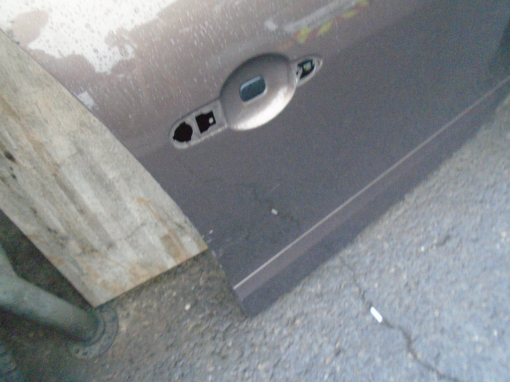 RENAULT SCENIC MK3 2012 OSF DRIVER SIDE FRONT BARE DOOR SHELL BRONZE