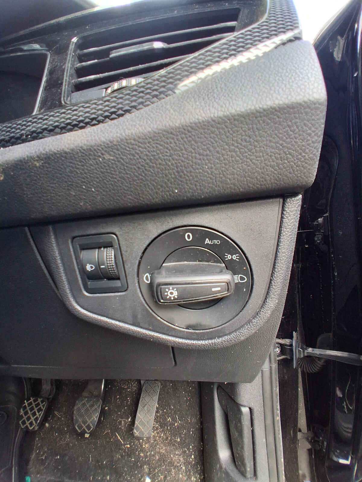 2024 VW VOLKSWAGEN POLO MK6 FACELIFT HEADLIGHT ADJUSTER CONTROL SWITCH