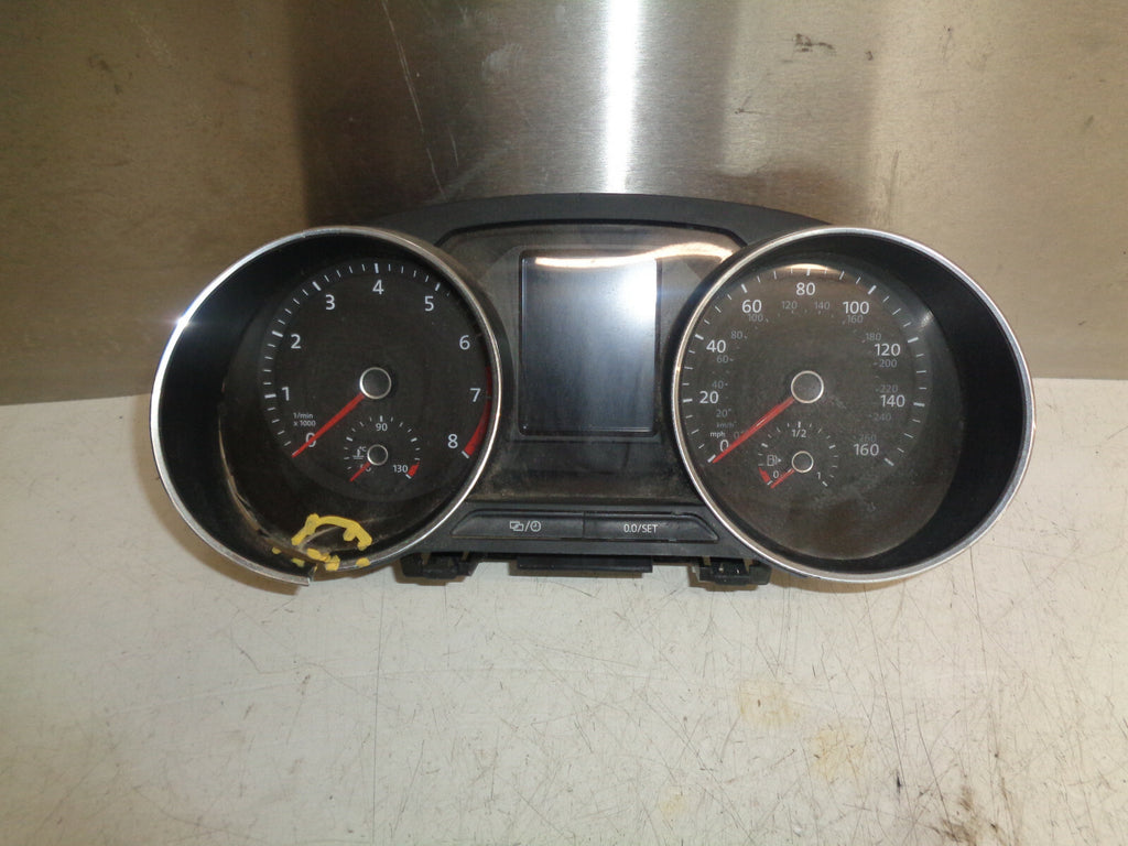 VW VOLKSWAGEN POLO 2016 1.2 TSI SPEEDOMETER INSTRUMENT CLUSTER 6C0920940C
