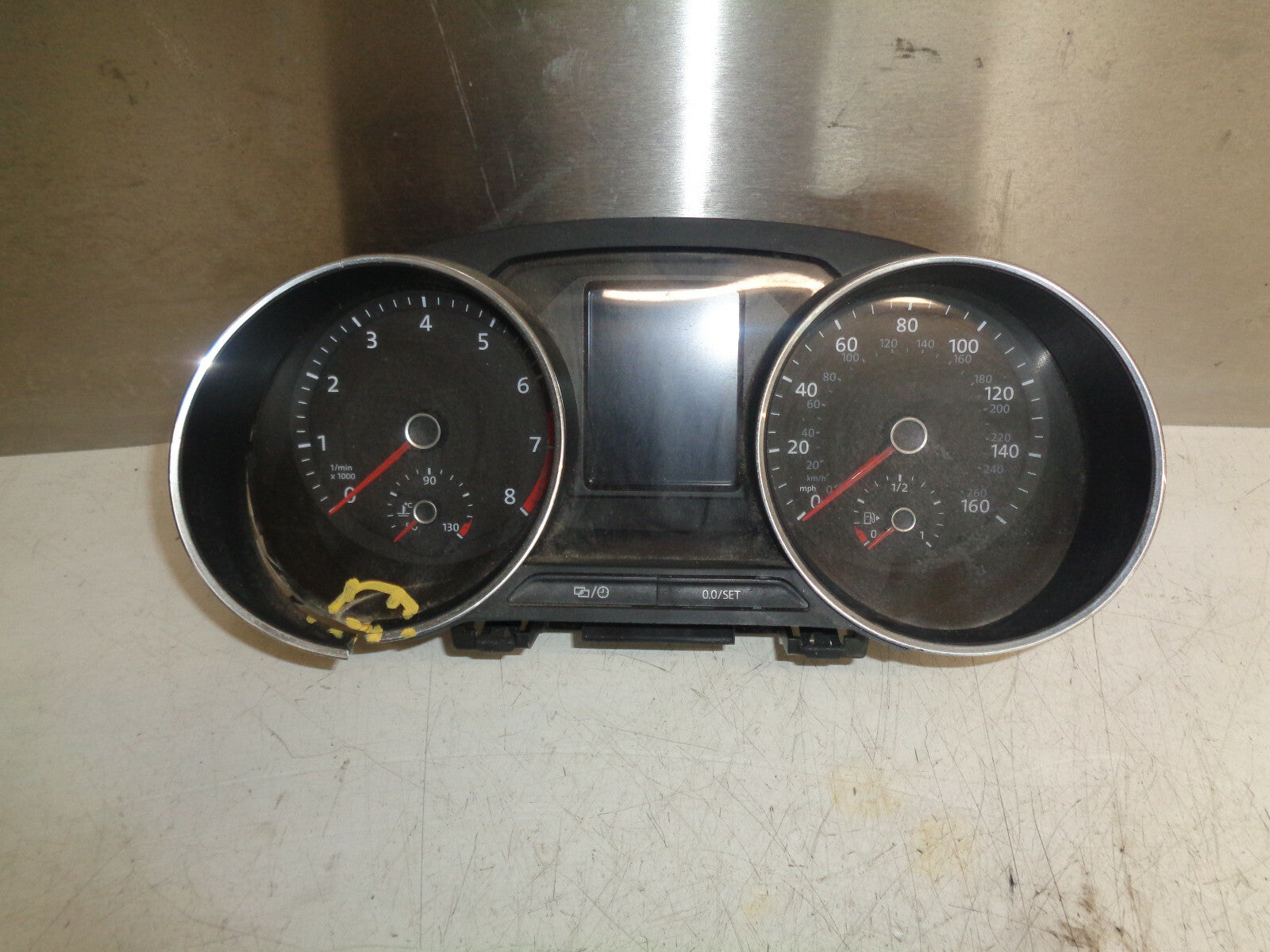 VW VOLKSWAGEN POLO 2016 1.2 TSI SPEEDOMETER INSTRUMENT CLUSTER 6C0920940C