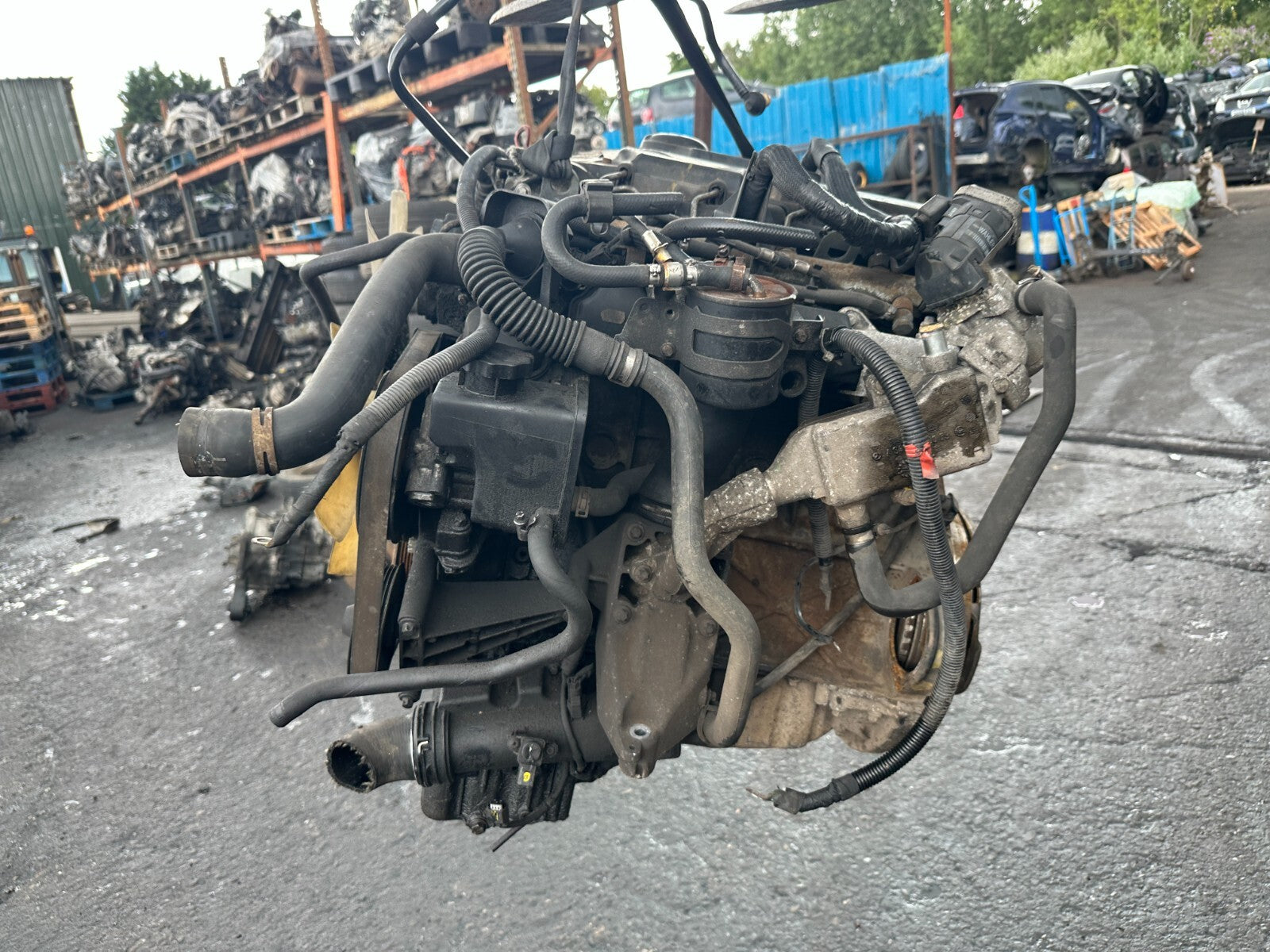 2010 MERCEDES VITO W639 2.1 DIESEL ENGINE COMPLETE OM646.980 646.980