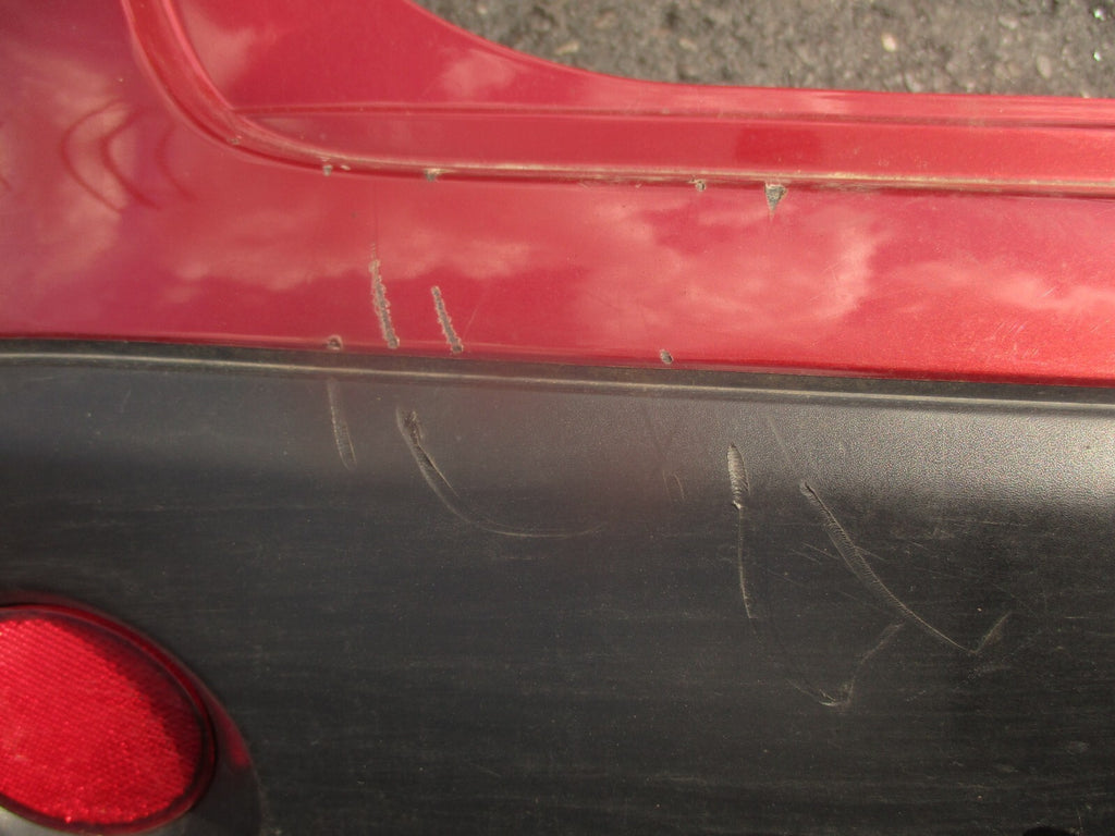 2012 NISSAN QASHQAI J10 REAR COMPLETE BUMPER RED