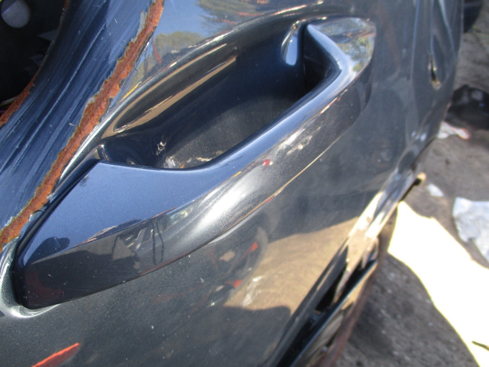2023 KIA SPORTAGE MK5 NSR PASSENGER SIDE REAR DOOR HANDLE DARK PENTA METAL H8