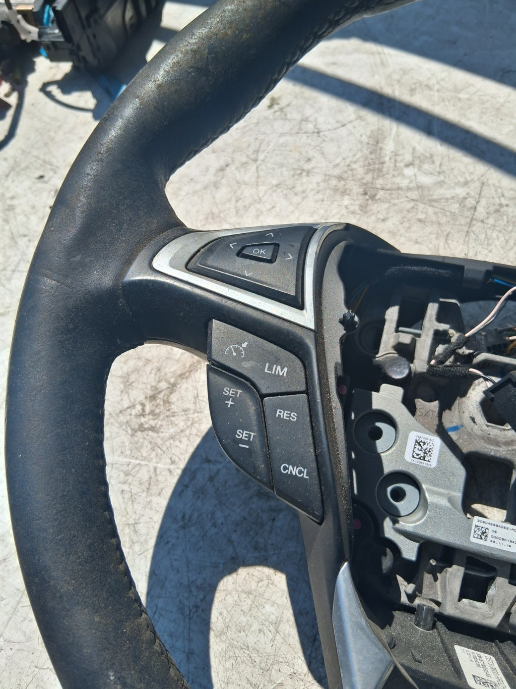 2017 FORD MONDEO MULTIFUNCTION STEERING WHEEL DS733600RR3ZHE