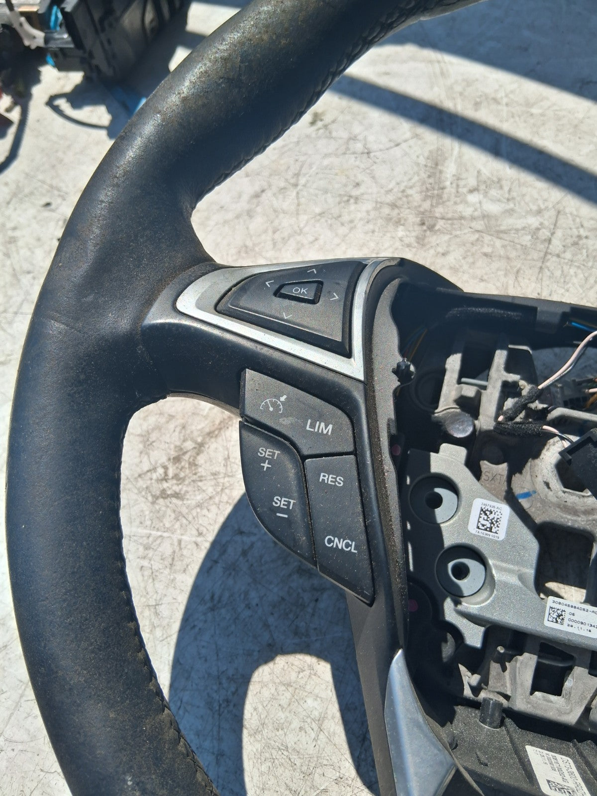 2017 FORD MONDEO MULTIFUNCTION STEERING WHEEL DS733600RR3ZHE