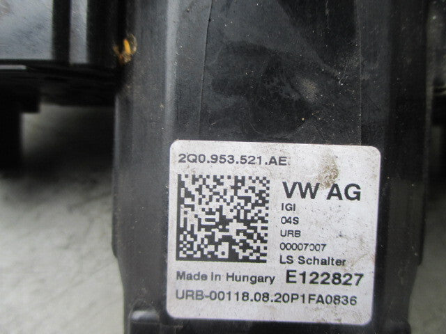 SKODA FABIA TYPE NJ 2020 COMBINATION SWITCH STALKS 2Q0953521AE