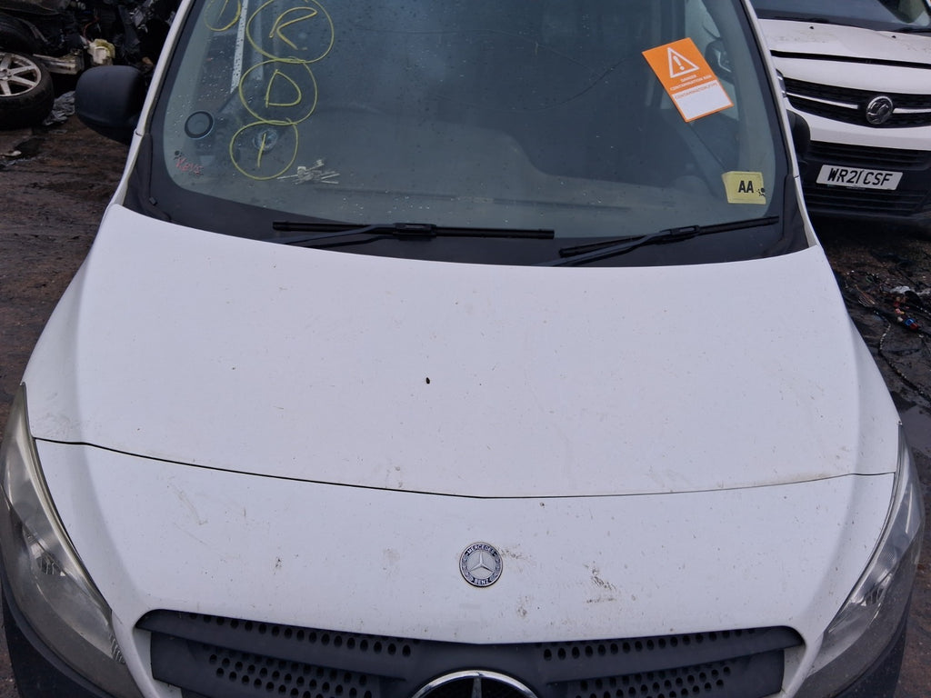2016 MERCEDES CITAN W415 FRONT HOOD BONNET PANEL WHITE