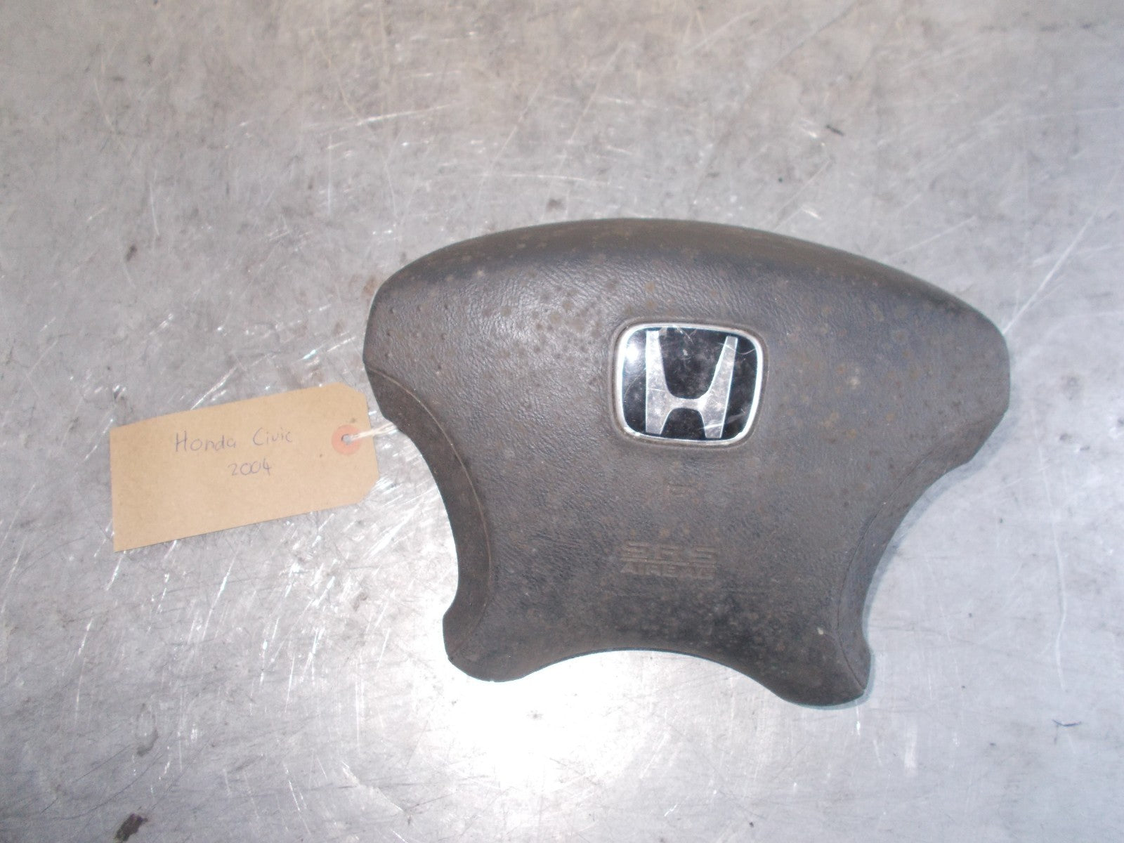 HONDA CIVIC 2004 OS/ DRIVER SIDE STEERING WHEEL SAFETY BAG 77800S6DG111M1