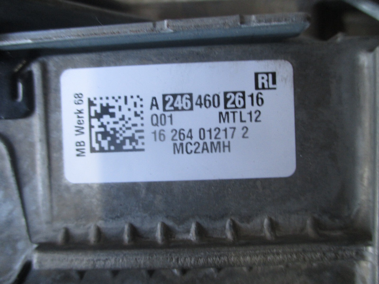 MERCEDES BENZ A CLASS W176 2016 STEERING COLUMN A2464600509