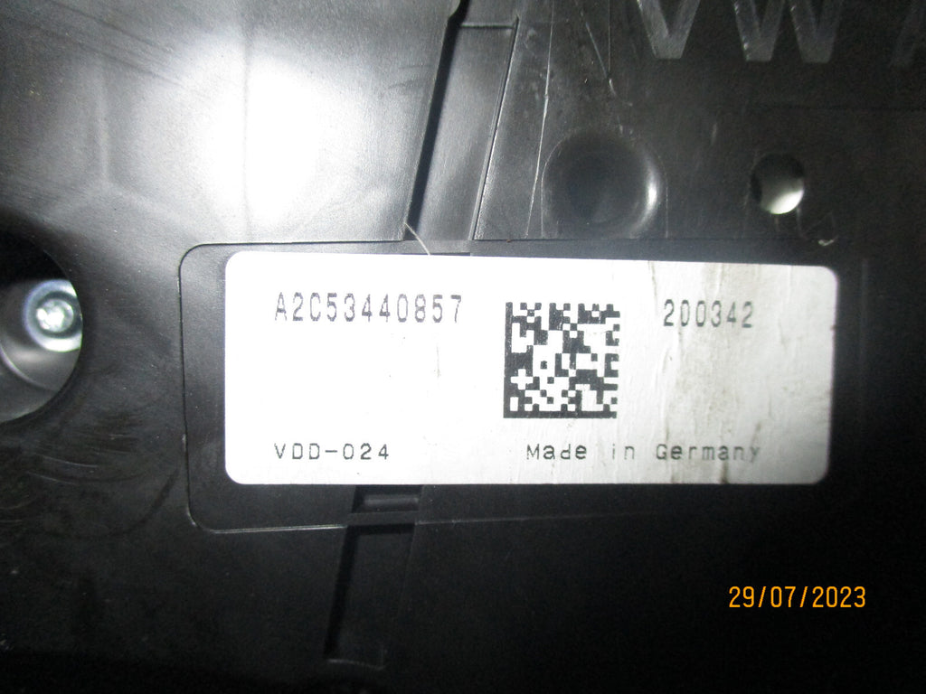 AUDI A3 2013 INSTRUMENT CLUSTER\SPEEDOMETER 8V0920960