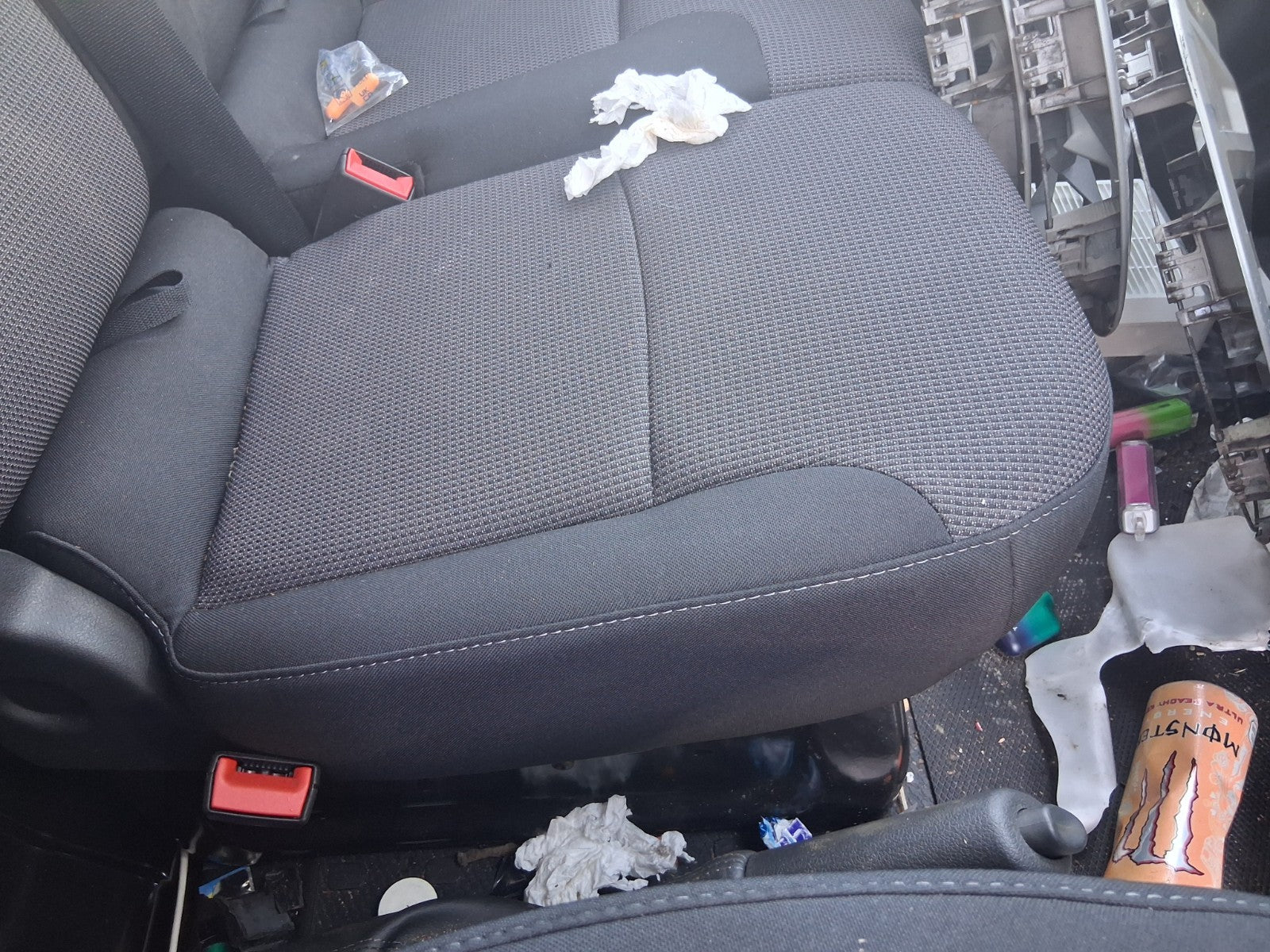 2025 RENAULT TRAFIC X82 MK3 NSF PASSENGER SIDE FRONT LEFT FABRIC COMPLETE SEAT