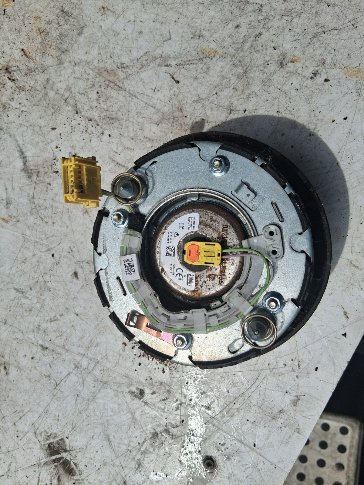 2018 MERCEDES BENZ SPRINTER W907 STEERING WHEEL SRS AIRBAG 0008605801