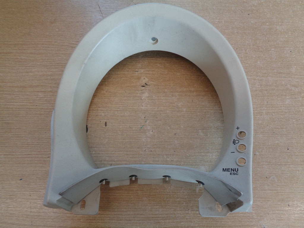 FIAT 500 MK1 2012 CREAM SPEEDO DASH DISPLAY SURROUND