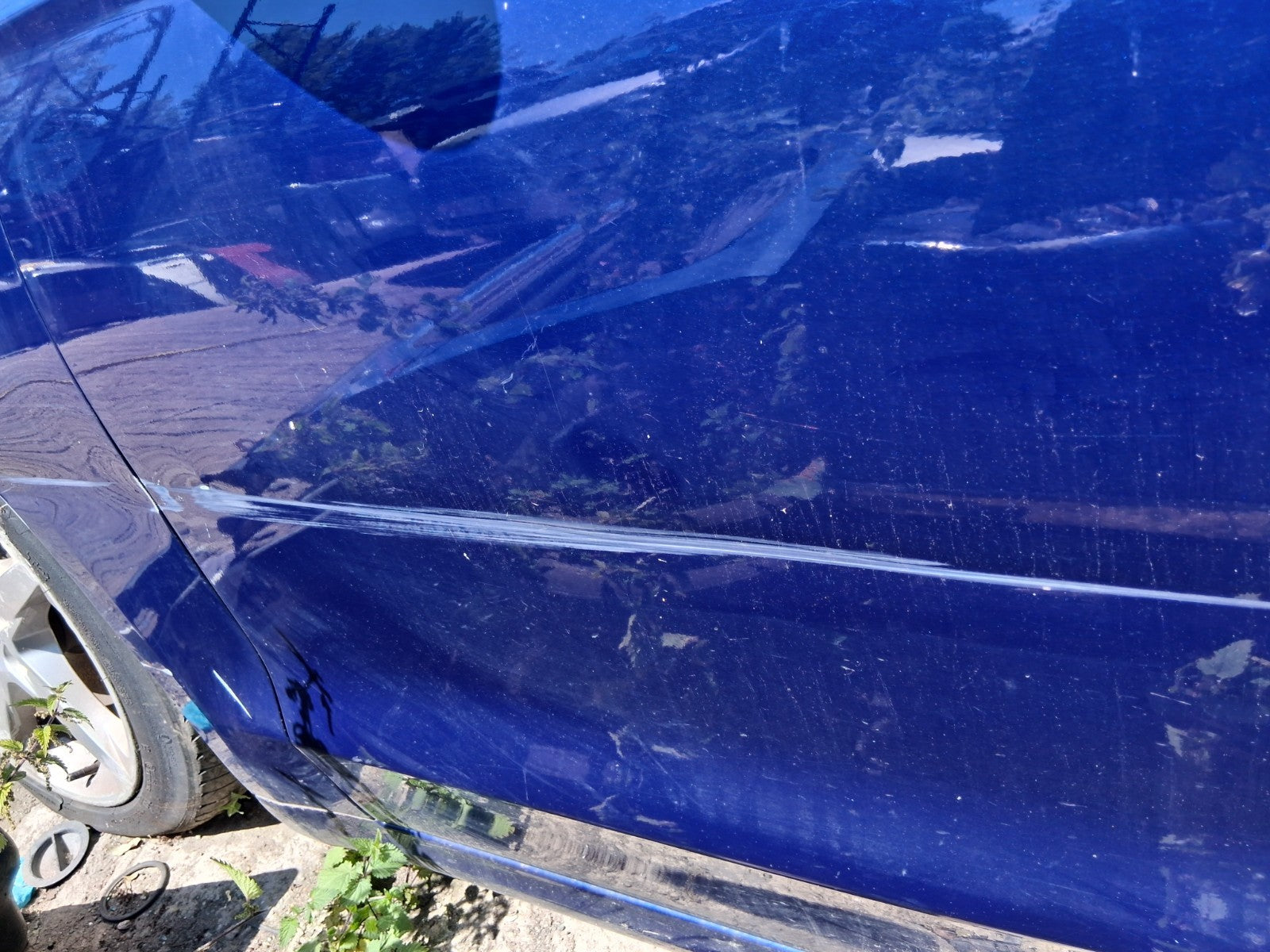 2016 FORD MONDEO MK5 HATCHBACK NSF PASSENGER SIDE BARE DOOR WEDGEWOOD BLUE LD