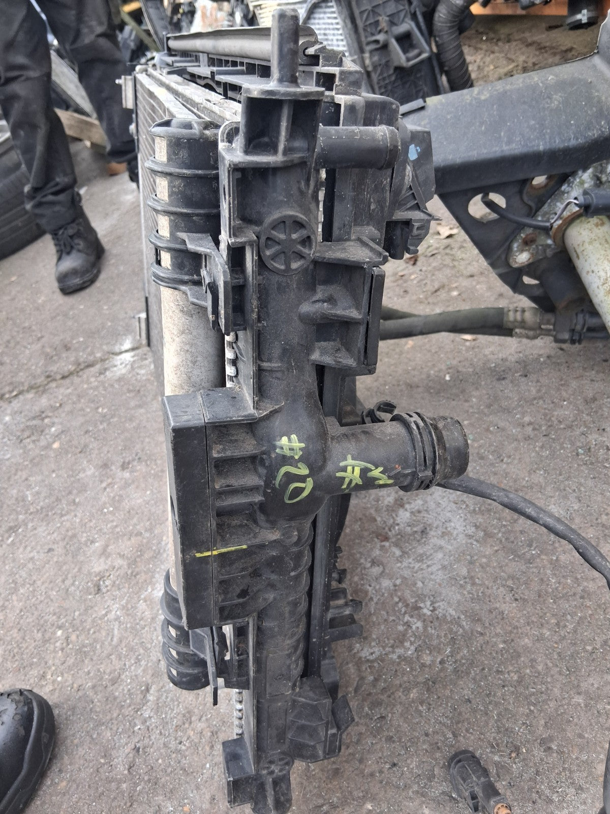 2021 VAUXHALL VIVARO MK3 1.5 DIESEL RADIATOR RAD PACK 9675747980