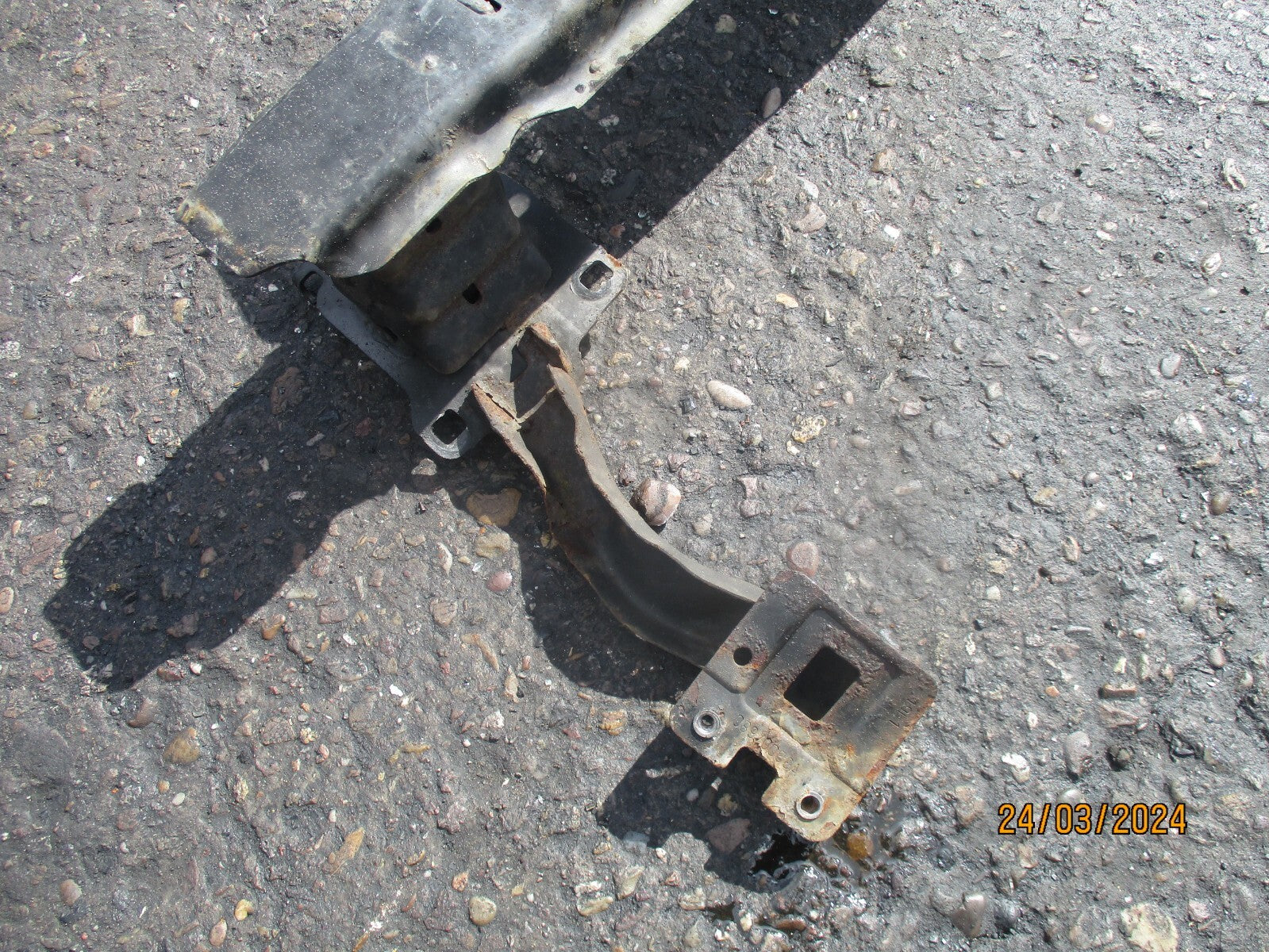 CITROEN DS3 2011 FRONT BUMPER REINFORCEMENT CRASH BAR
