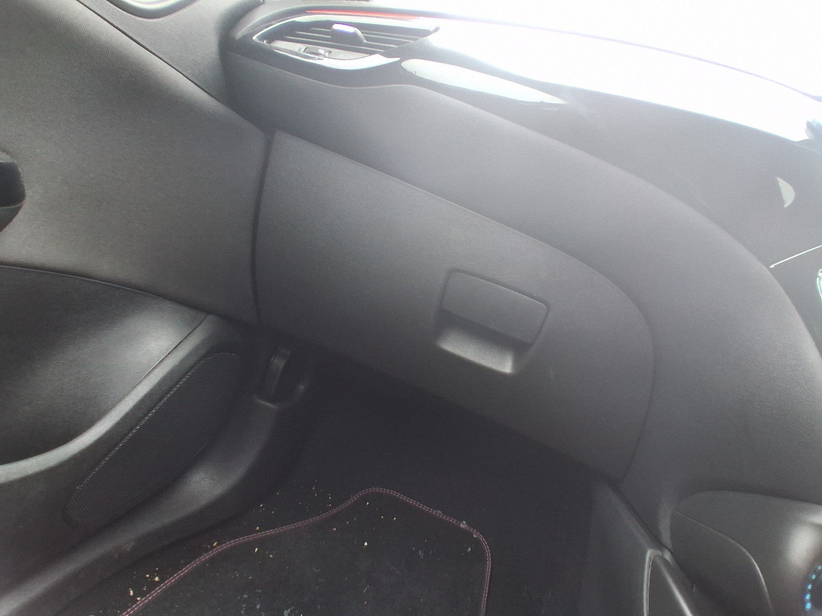 2019 VAUXHALL CORSA E DASHBOARD GLOVE BOX STORAGE COMPARTMENT