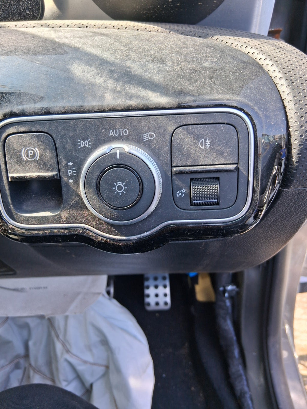 2023 MERCEDES CLA C118 HEADLIGHT ADJUSTER CONTROL HANDBRAKE PARKING BUTTON