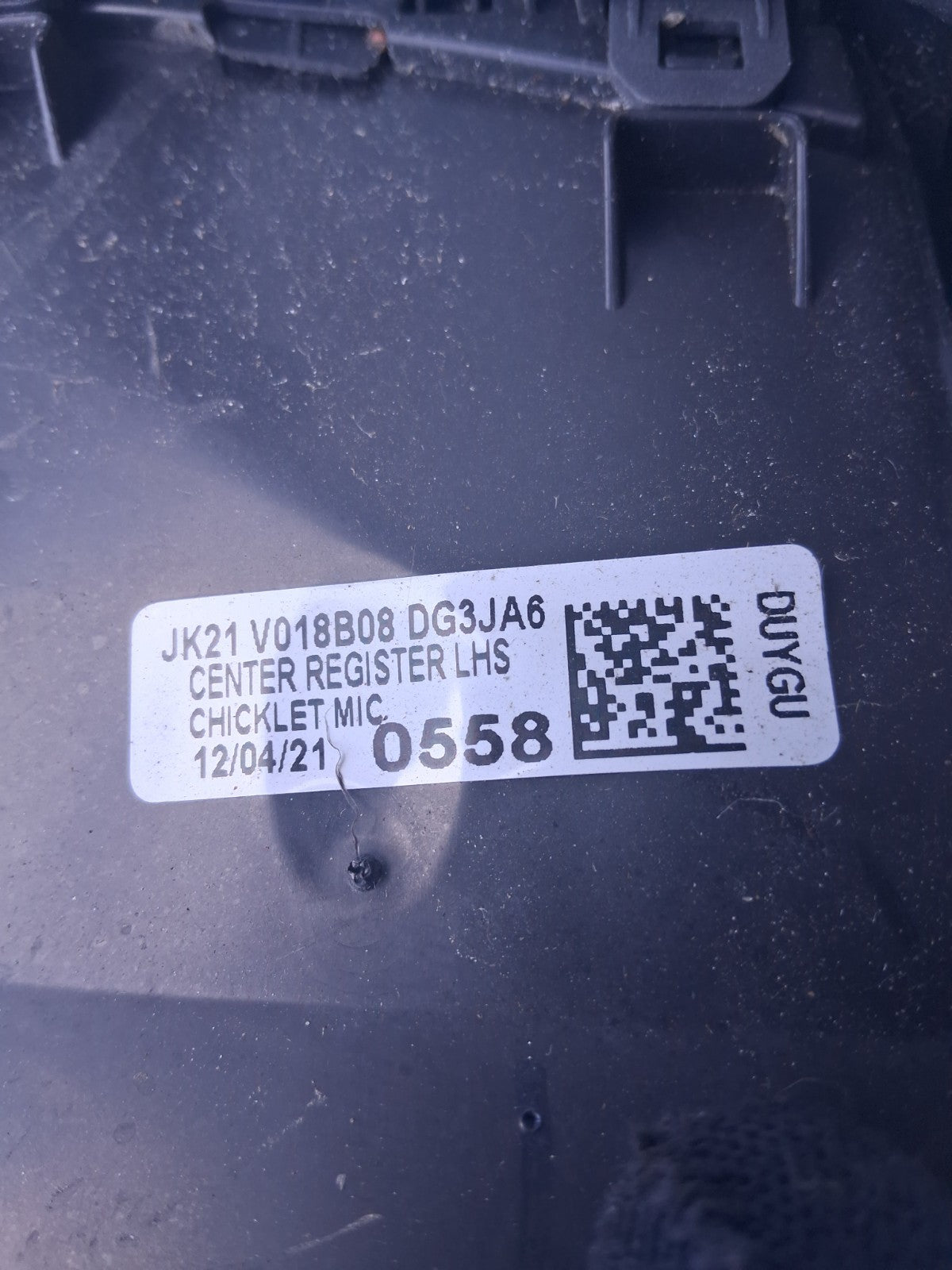 2021 FORD TRANSIT 350 MK8 DASHBOARD TRIM PANEL WITH AIR VENTS JK2118835