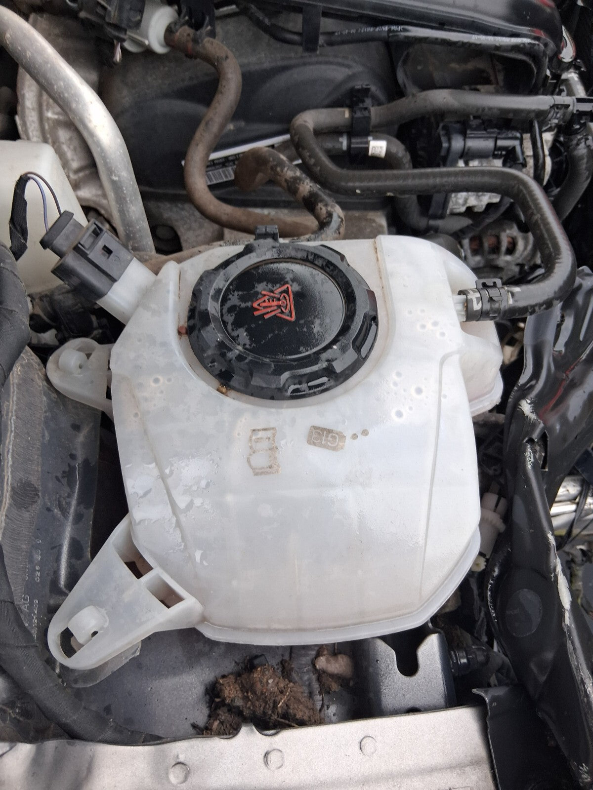 VW VOLKSWAGEN POLO 2018 MK6 1.0 PETROL COOLANT WATER EXPANSION TANK RESERVOIR