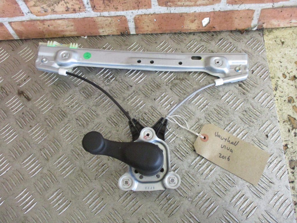 VAUXHALL VIVA 2015 OSR DRIVER SIDE REAR MANUAL WINDOW REGULATOR MECHANISM