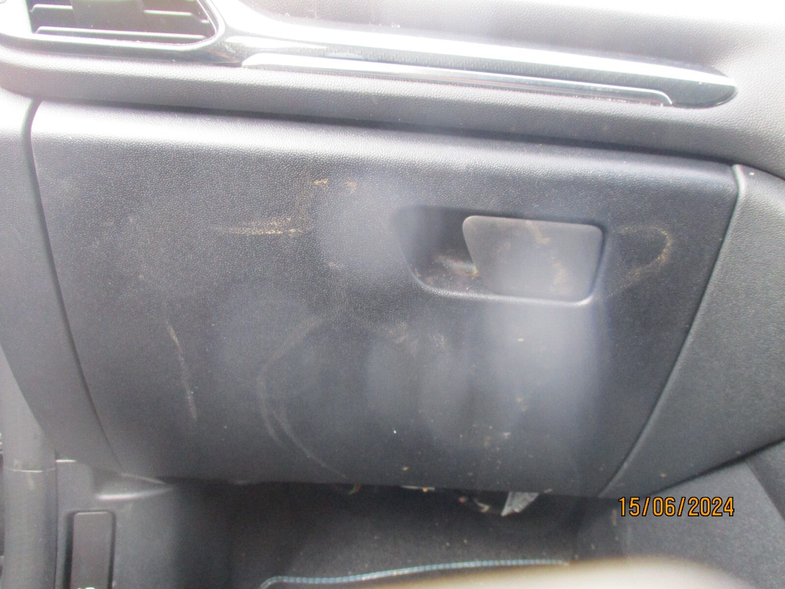 FORD FIESTA MK8 2023 NS PASSENGER SIDE STORAGE COMPARTMENT GLOVEBOX