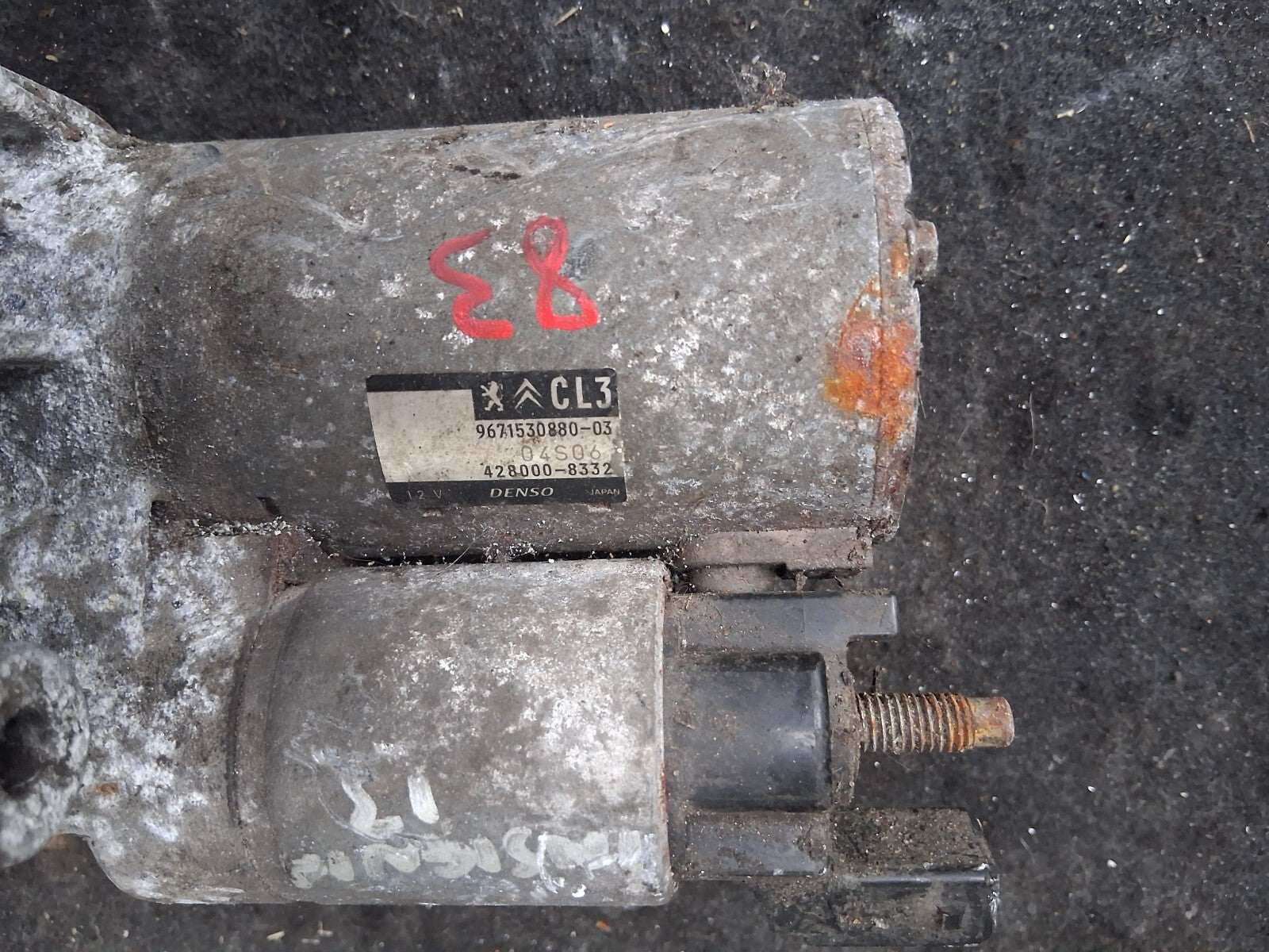 2013 VAUXHALL INSIGNIA MK1 2.0 DIESEL STARTER MOTOR 9671530880