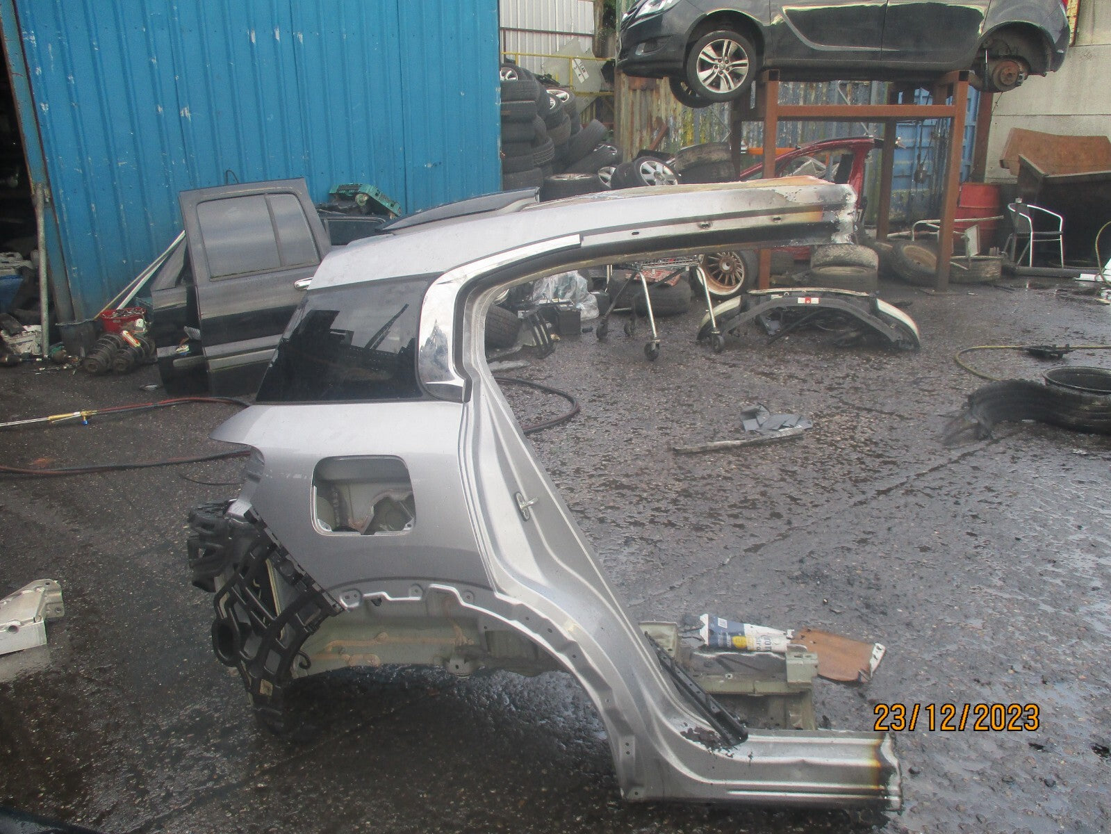 CITROEN C5 AIRCROSS 2021 OSR DRIVER SIDE REAR QUARTER PANEL GREY