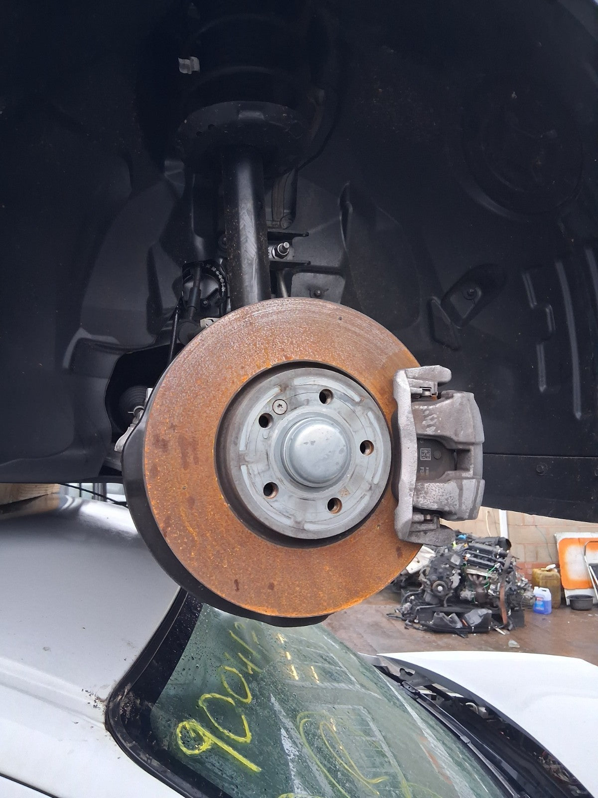 2025 MERCEDES BENZ GLA H247 1.3 MHEV  OSF DRIVER SIDE FRONT RIGHT HUB & CALIPER