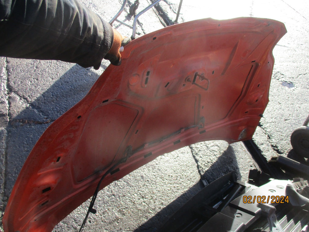 FORD FOCUS MK3 2013 BONNET HOOD IN ORANGE