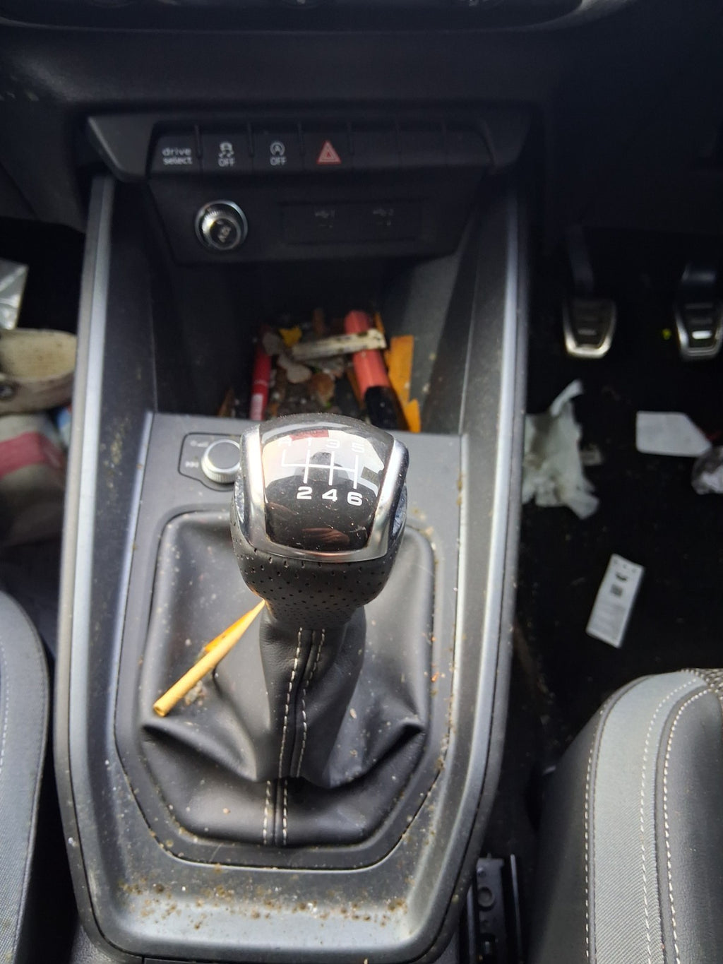 2025 AUDI A1 S LINE MK2 GB MANUAL GEAR STICK GEAR SHIFTER GEAR LEVER