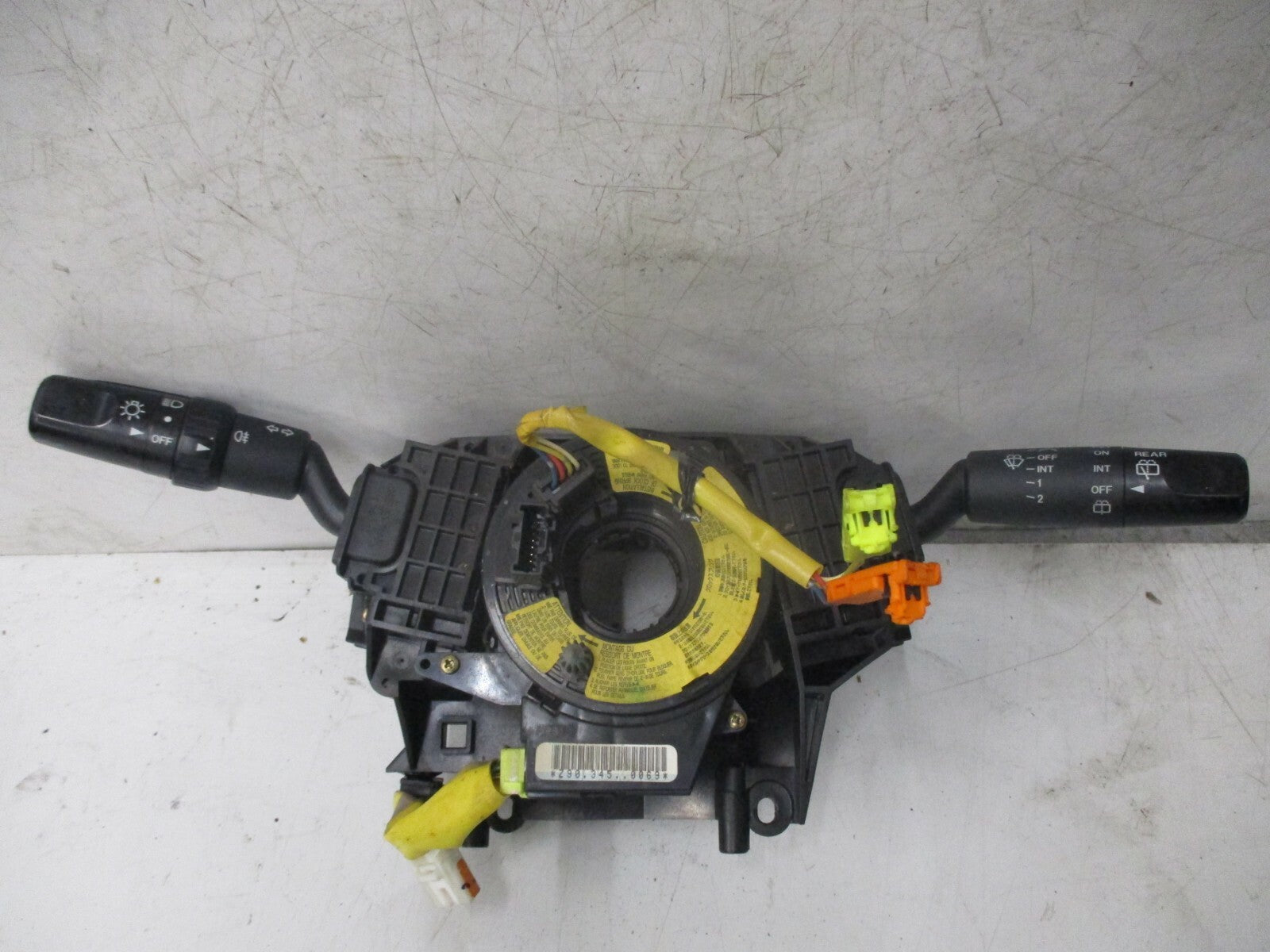 MAZDA 3 TS 2004 HEADLIGHT WIPER INDICATOR CONTROL SWITCH STALK SQUIB BP4K17D952