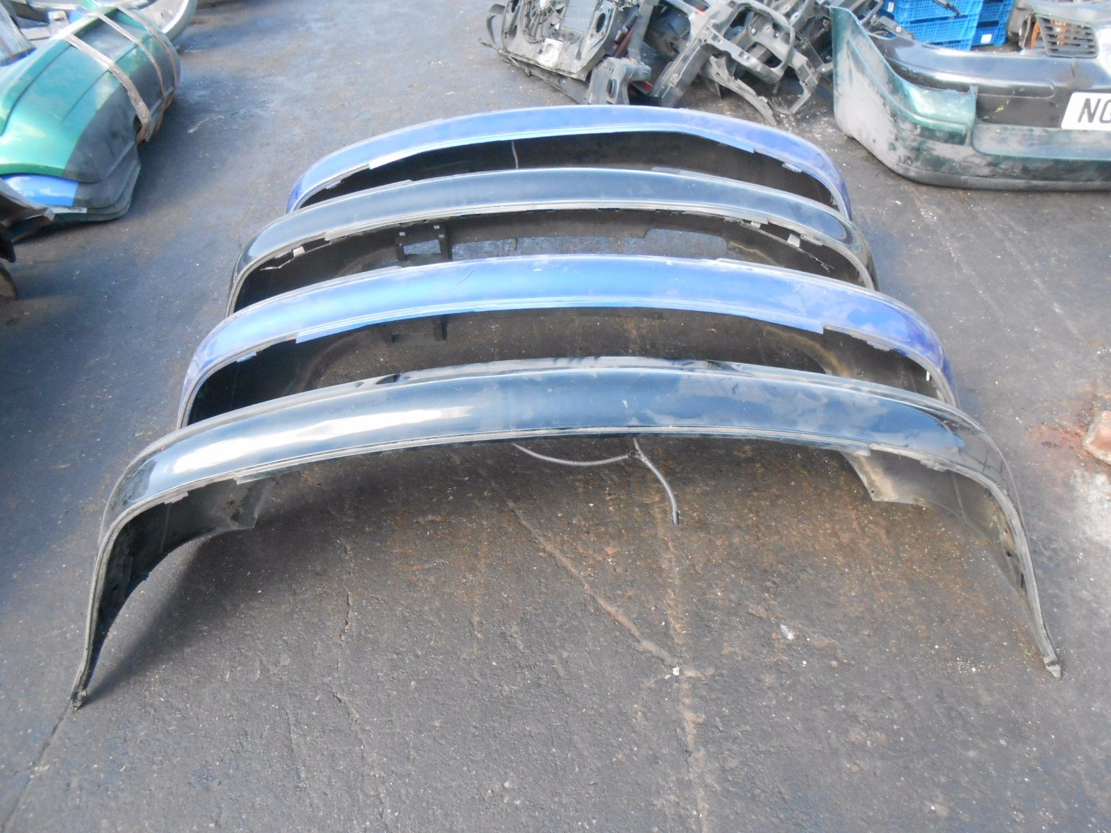 1998 - 2005 SEAT LEON 1M1 (MK1) JOB LOT OF REAR BUMPERS BLUE & BLACK
