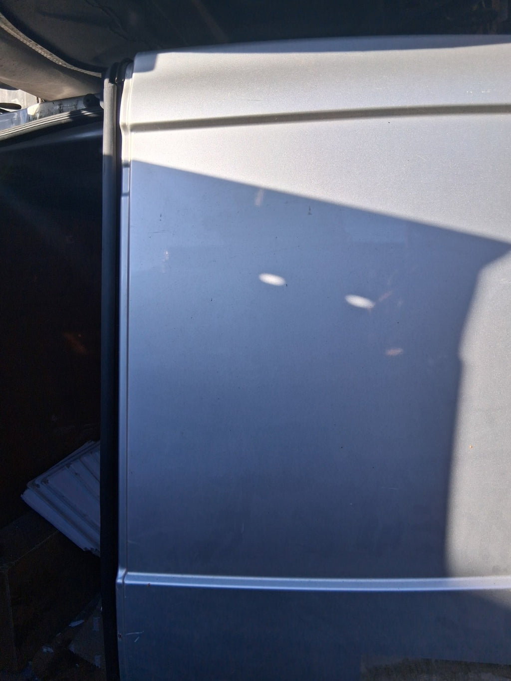 2017 VAUXHALL VIVARO MK2 OSR DRIVER SIDE REAR RIGHT COMPLETE DOOR SILVER L193