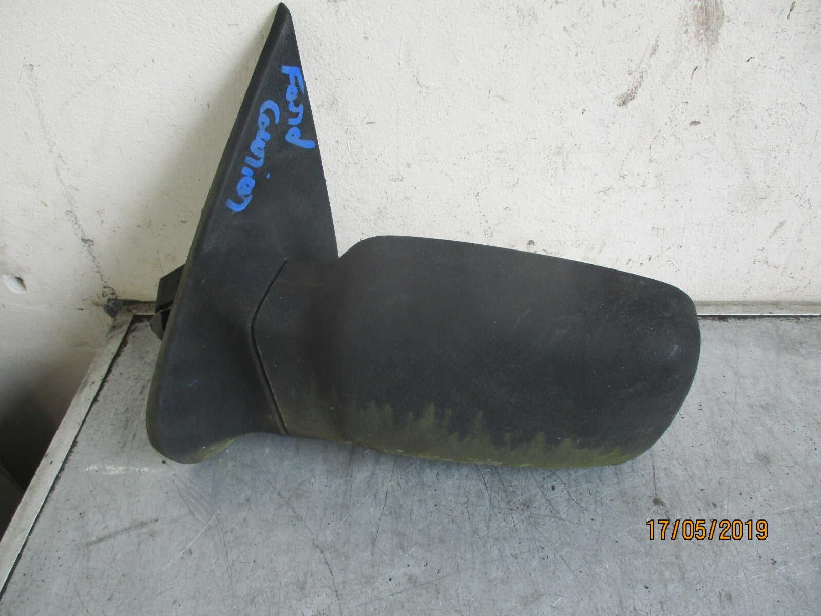 FORD FIESTA COURIER NS PASSENGER SIDE WING MIRROR MANUAL BLACK