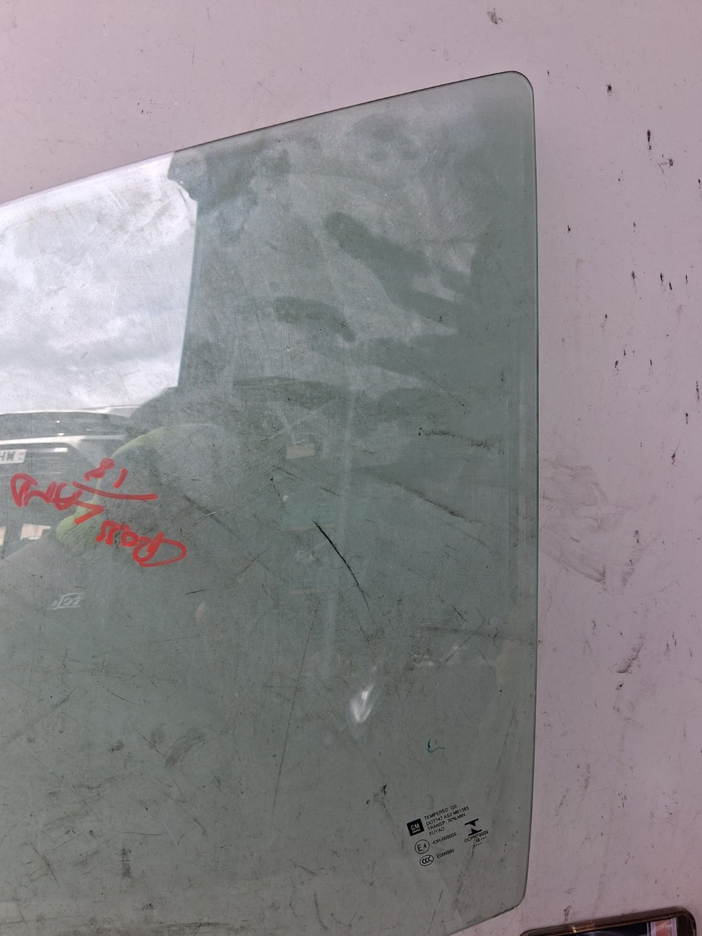 VAUXHALL CROSSLAND X 2018 NSF PASSENGER SIDE FRONT LEFT WINDOW GLASS