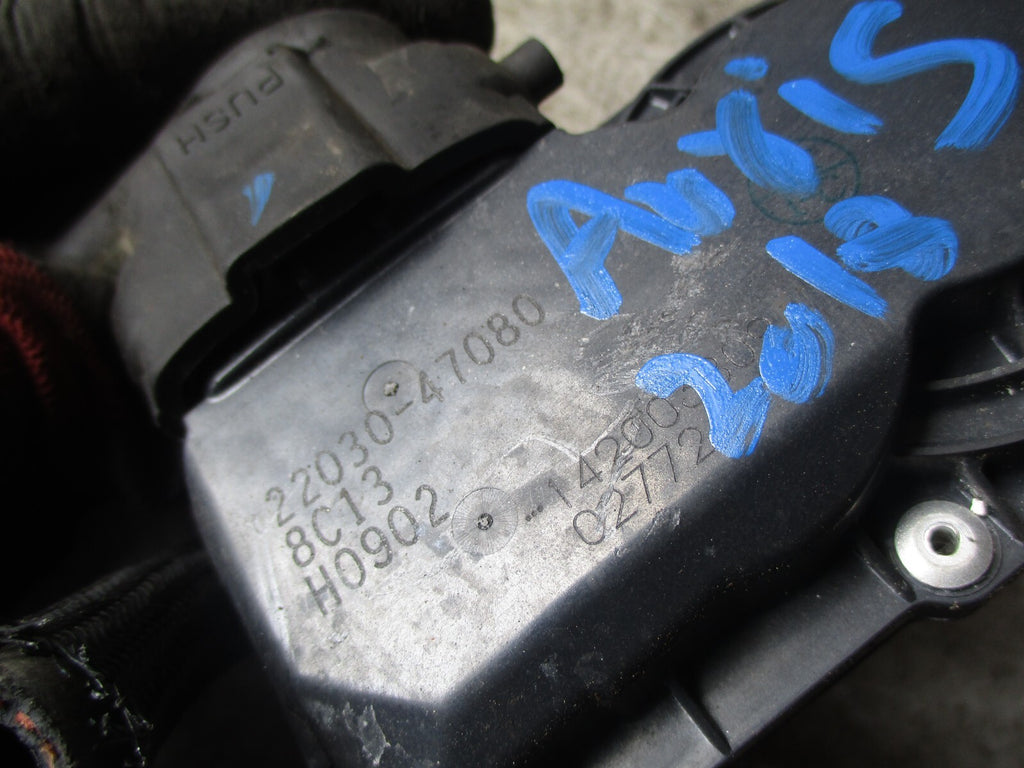 TOYOTA AURIS 2018 1.2 PETROL THROTTLE BODY 2203047080