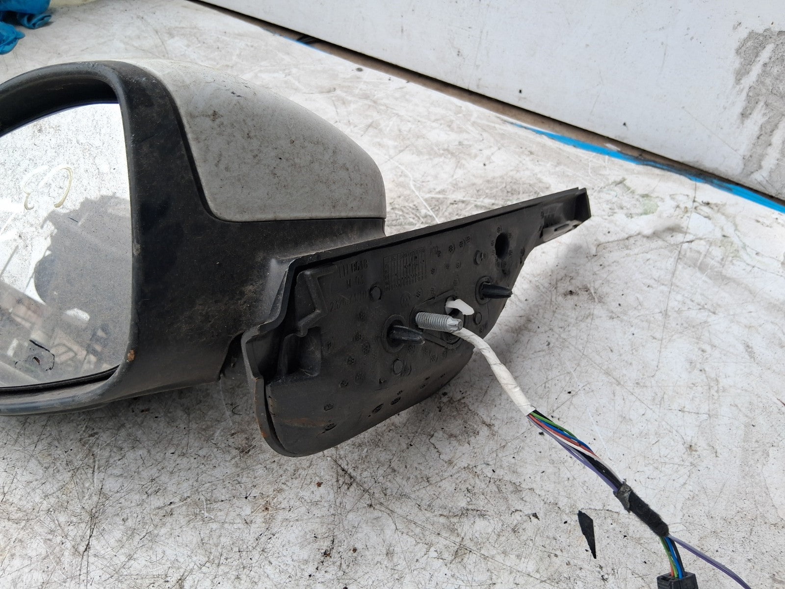 2021 CITROEN C3 MK3 NSF PASSENGER SIDE FRONT ELECTRIC WING MIRROR WHITE