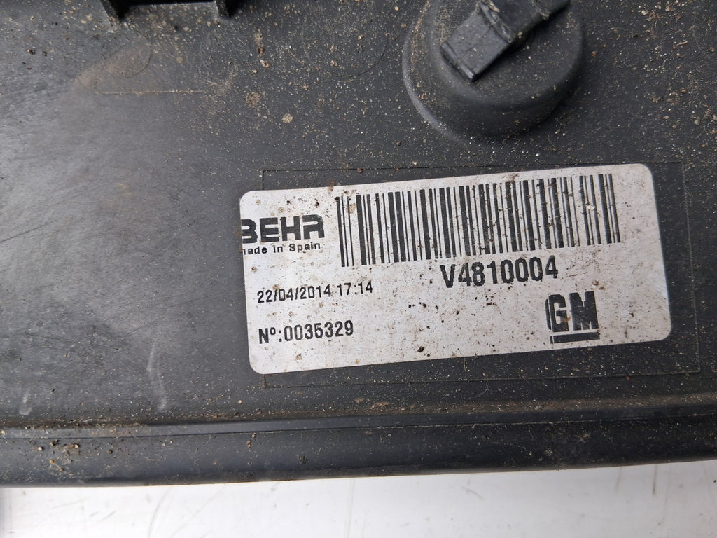 VAUXHALL CORSA C 2005 RADIATOR FAN ONLY 560961104