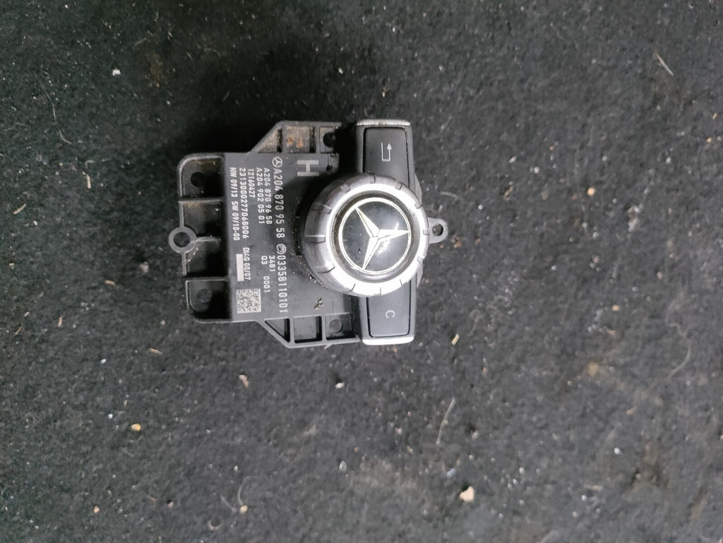 2014 MERCEDES C CLASS W204 MULTIMEDIA SAT NAV CONTROL SWITCH A2048709558