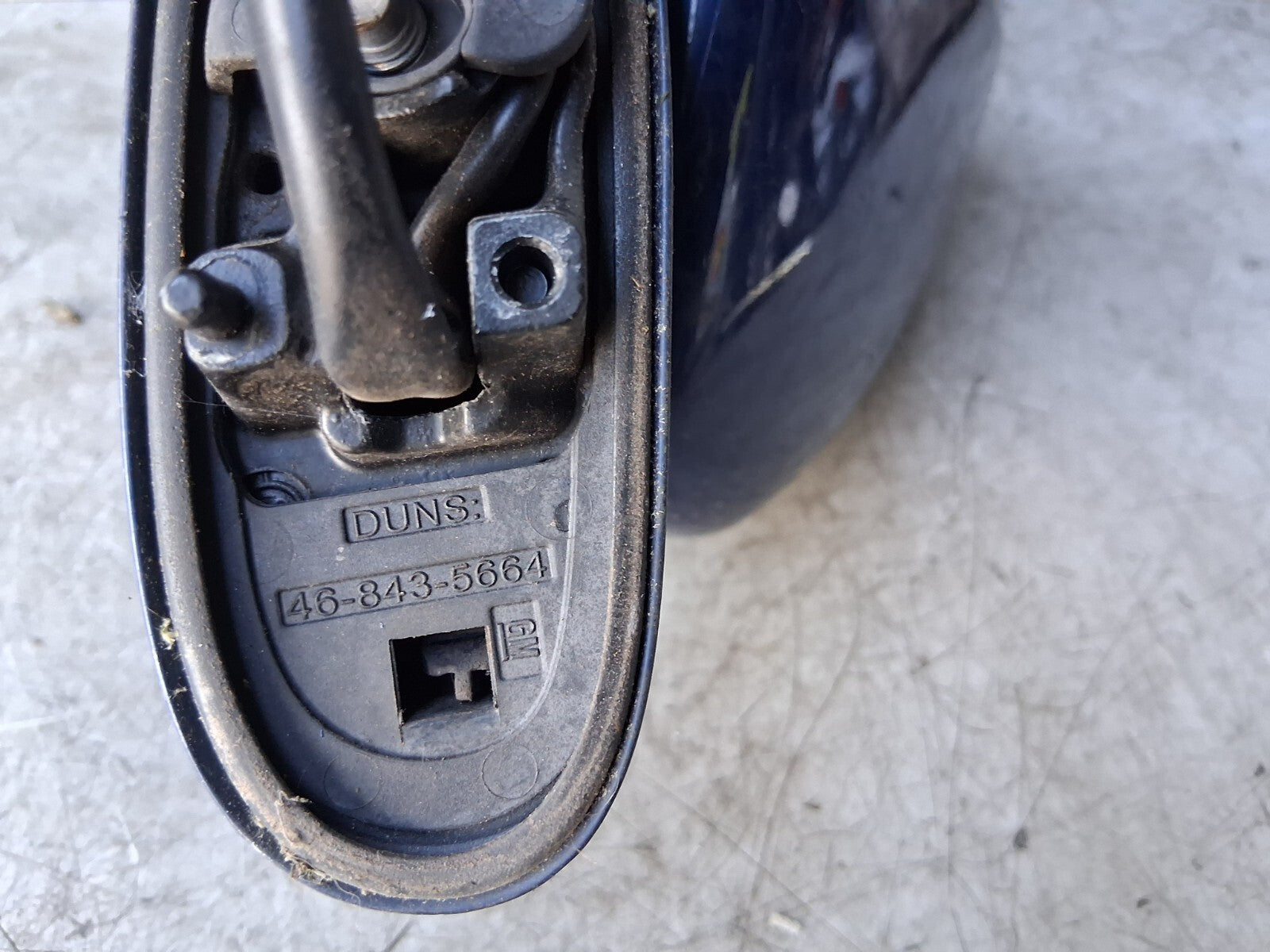 2008 VAUXHALL CORSA D NSF PASSENGER SIDE FRONT LEFT WING MIRROR BLACK 468435664